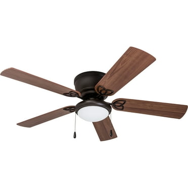 Prominence Home Benton 52" Bronze Low Profile Ceiling Fan with Light