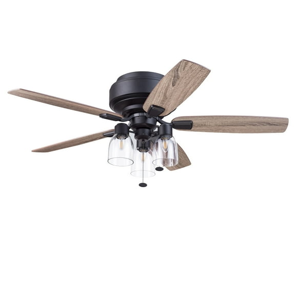 Prominence Home Magonia 52 Led Magonia 52" 5 Blade Indoor Led Ceiling Fan - Black