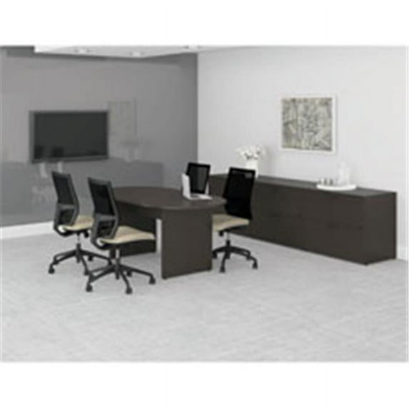 Prominence Racetrack Conference Table - Espresso