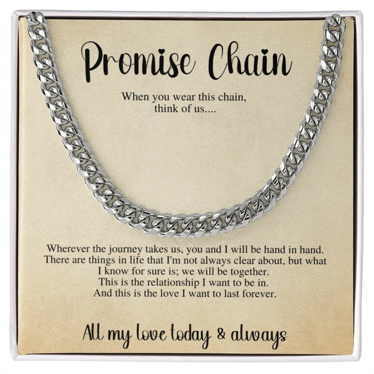 Boyfriend Necklace Valentines Day Gifts Birthday Anniversary Gift Idea –  Jewelry Inns