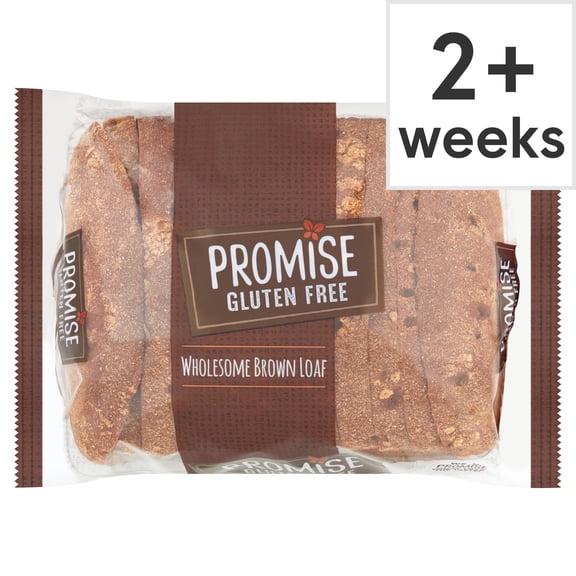 Promise Gluten Free Wholesome Brown Sliced Bread Loaf 480g, Imported from Britain