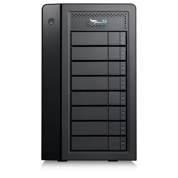 Promise Technology Pegasus32 R8 96TB (8x12TB) 8-Bay Thunderbolt 3 / USB 3.2 Gen 2 RAID Array