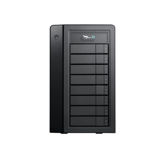 Promise Technology Pegasus32 R8 144TB (8x18TB) 8-Bay Thunderbolt 3 / USB 3.2 Gen 2 HDD RAID Array