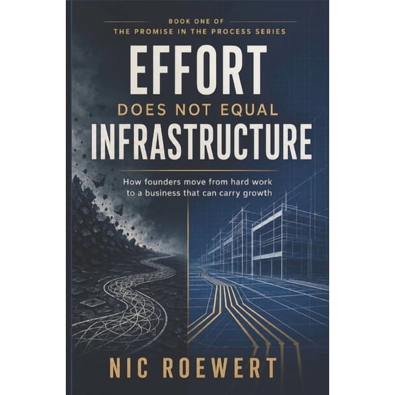 The Promise in the Process: The Complete Effort Does Not Equal Infrastructure: How founders move from hard work to a business that can carry growth, Book 1, (Paperback)