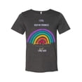 thumbnail image 1 of Promise Rainbow Print Dark Heather Gray;Medium CrewneckT-Shirt, 1 of 1