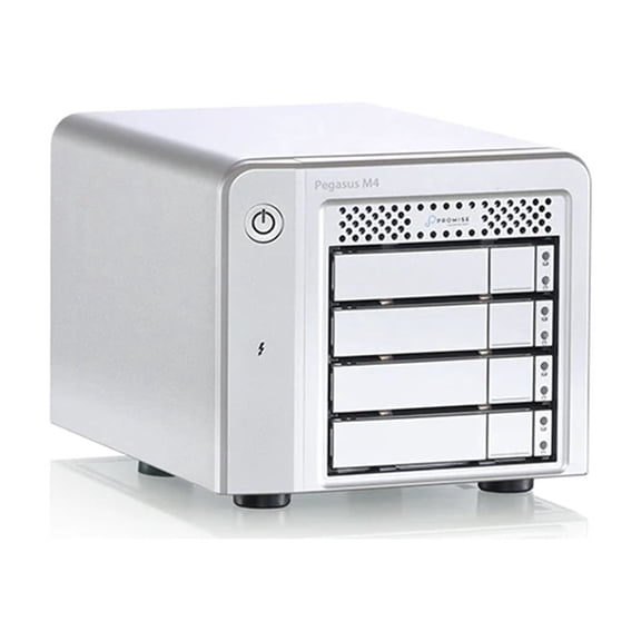 Promise Technology Pegasus M4 4-Bay Thunderbolt 3/4 RAID Array - 32TB SSD