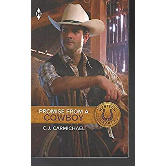 Pre-Owned Promise from a Cowboy Western Hearts Paperback C J Carmichael