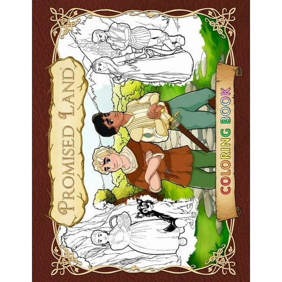 Promised Land: Coloring Book, (Paperback)