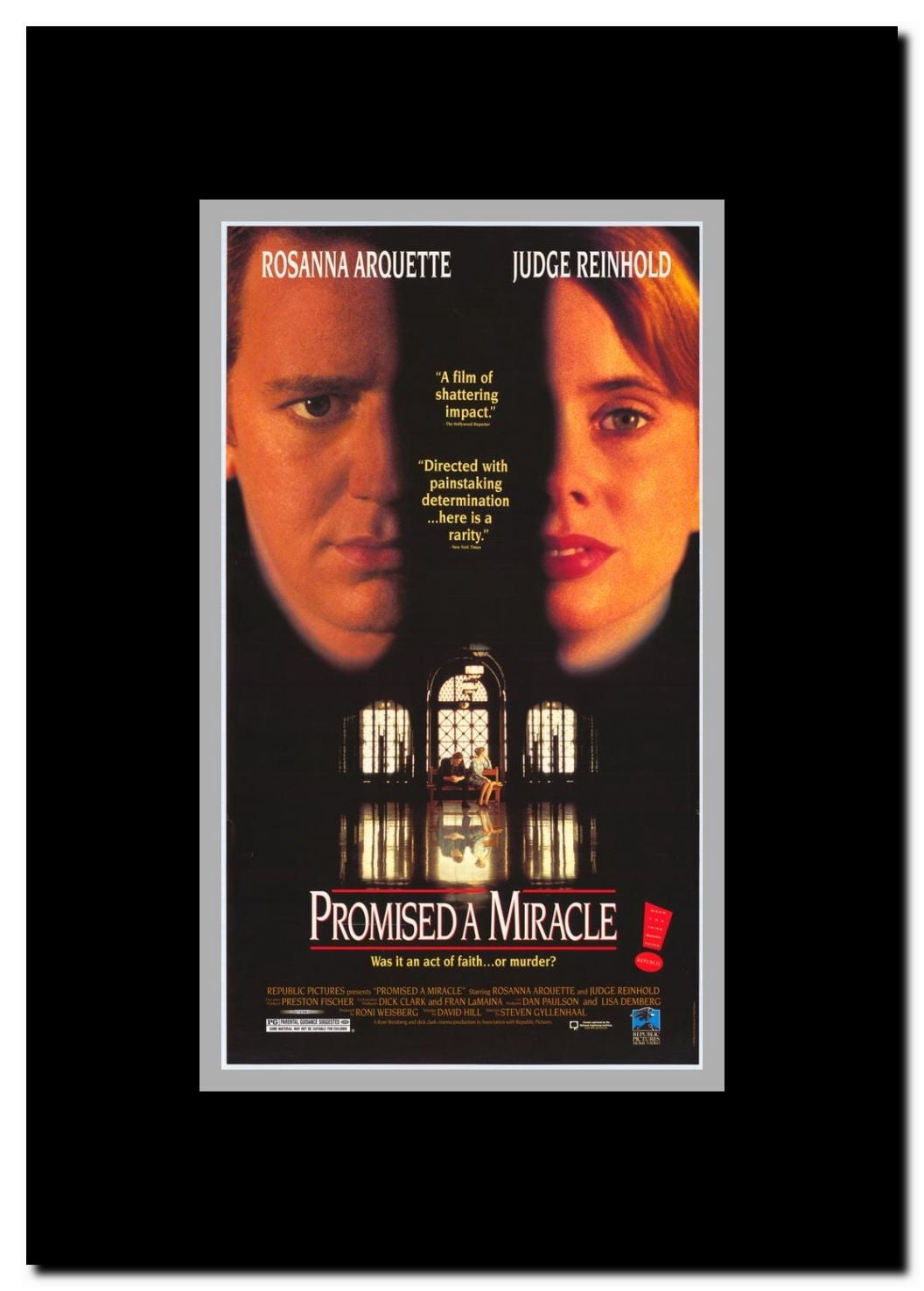 Promised a Miracle Framed Movie Poster