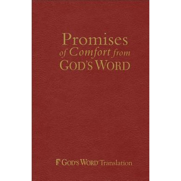 Promises of Comfort from God's Word, Maroon Imitation Leather