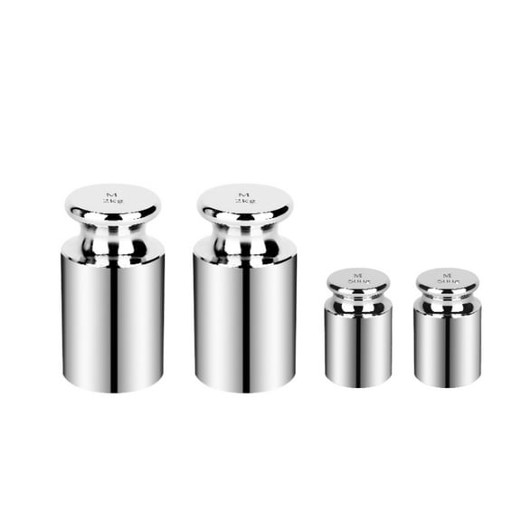 Promo Deal 5kg 5000g Calibration Weight Set- 2PC True 2kg 2000g M2 Precsion Calibration Weight + 2PC True 500g M2 Precision Calibration Weight