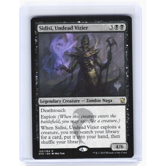 Promo Pack: Theros Beyond Death Sidisi, Undead Vizier Nonfoil Rare (Promo Stamped) #120