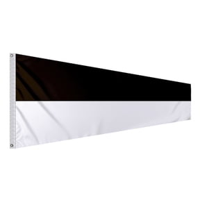 Promo Patriot's Numeral 6 Pennant Flag 8 in x 2 ft - Printed 200D Nylon, Stitched Edges, Brass Grommets, Canvas Heading - Number 6 Marine Signal Code Flag - Size 0