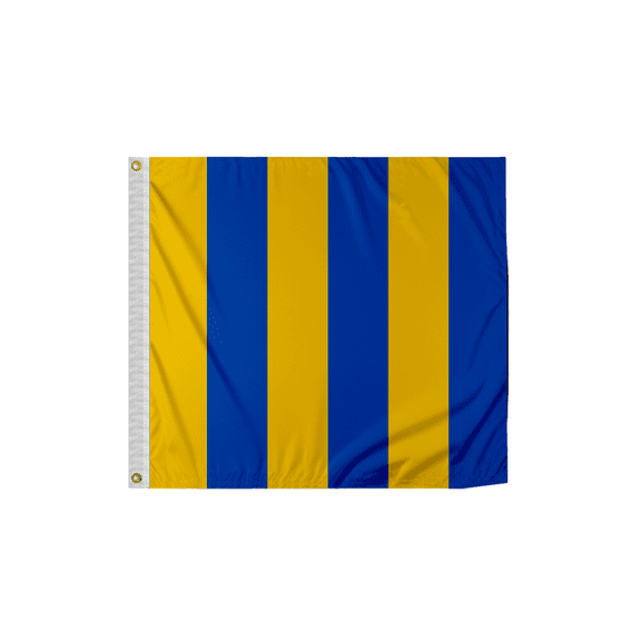 Promo Patriot's Golf Code G Marine Signal Flag - 1.5x2 ft, 200D Nylon, Canvas Header, Brass Grommets