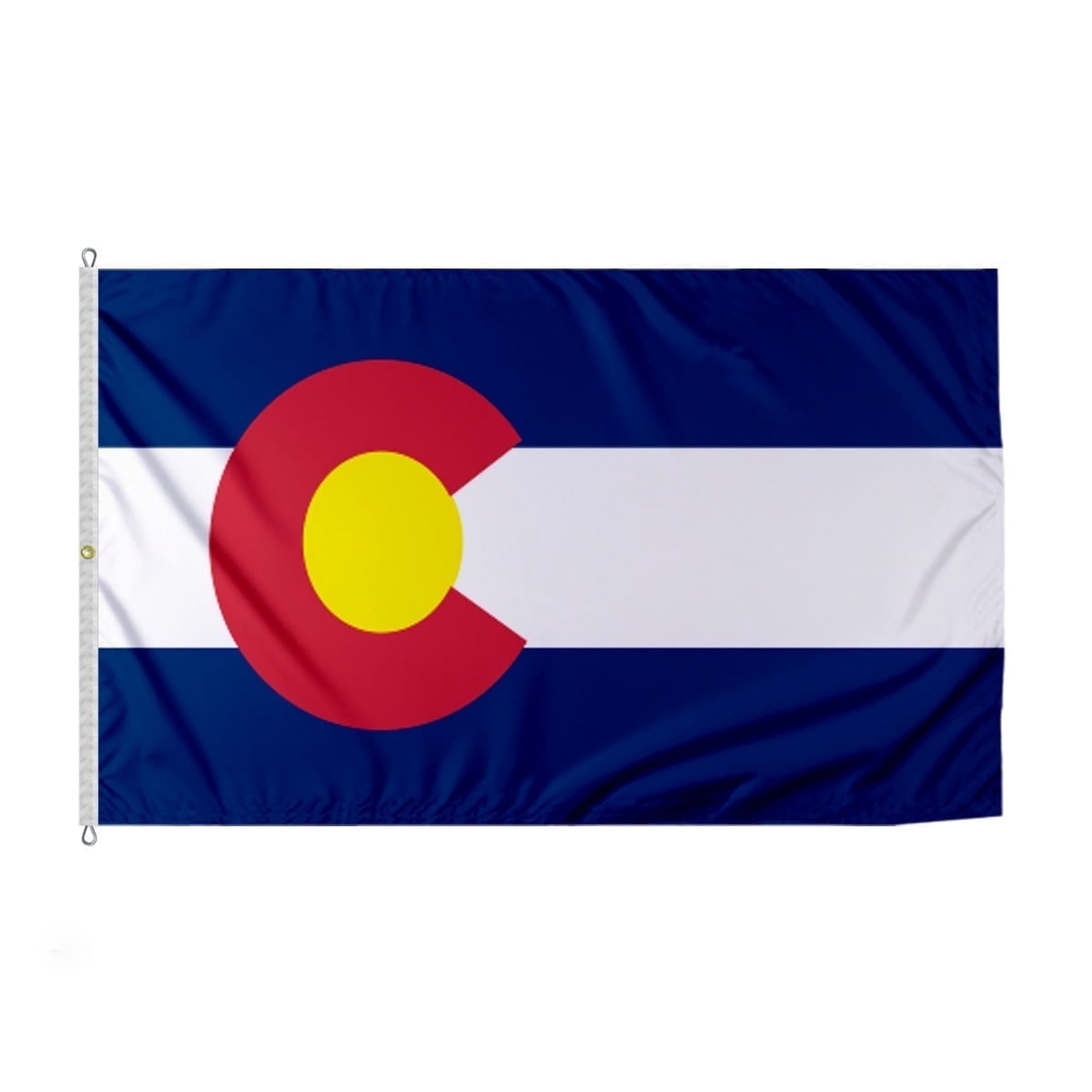 Promopatriot Colorado State 8x12 ft 200D Nylon Outdoor CO Flag Reverse ...