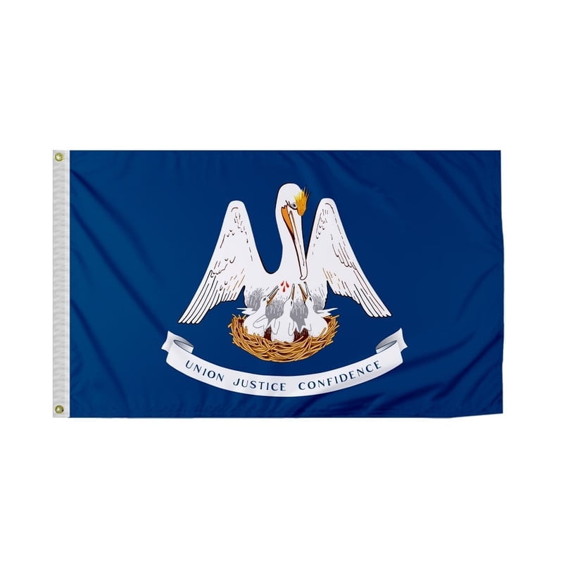 Louisiana State Flag 3' x 5' Nylon Outdoor Banner