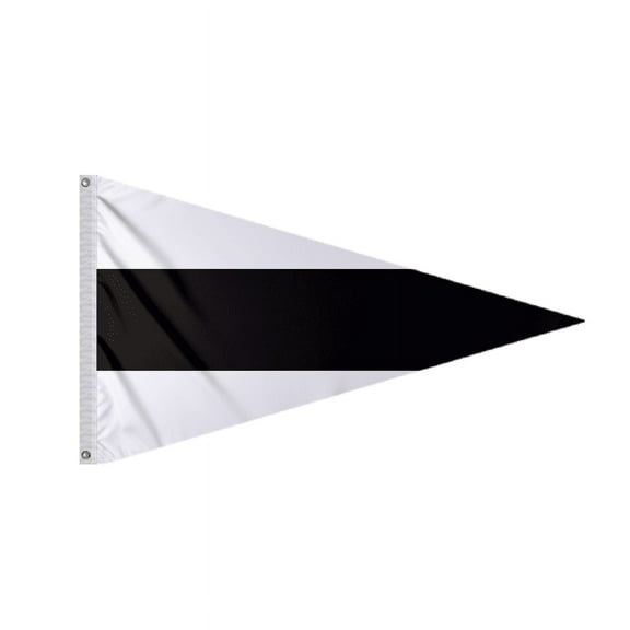 Promo Patriot's Third Repeater Substitute Pennant – 2x4 ft – Printed 200 Nylon – Quadruple Stitched Edges – Solid Brass Grommets Canvas Heading – 3rd Repeater Code Flag – Size 7