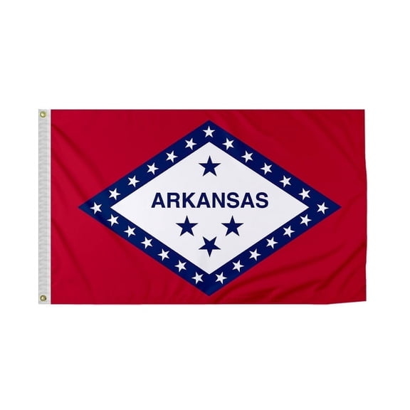 PromoPatriot Arkansas 2ft x 3ft Nylon Outdoor Flag