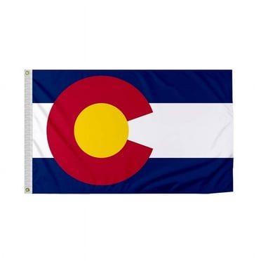 PromoPatriot 4ft x 6ft Nylon Outdoor Flag, Colorado State