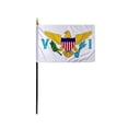 thumbnail image 1 of Promopatriot Virgin Islands State Mini Handheld VI Stick Flag 4x6 inch Polyester with Plastic Pole, 1 of 5