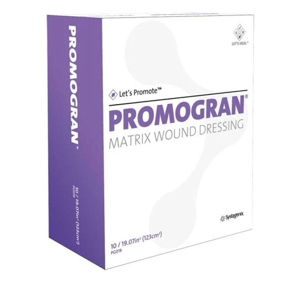 Promogran Matrix Collagen Dressing Collagen Gauze & Pads / ORC 4-1/3 X 4-1/3 Inch, Box of 10 - PG004