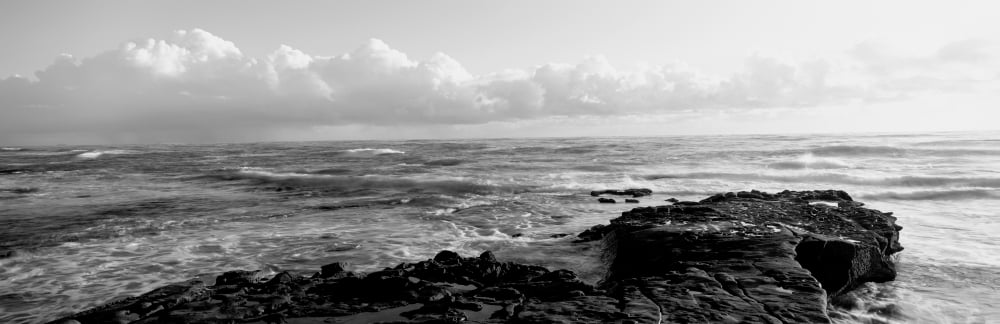 Promontory La Jolla CA Canvas Art - Panoramic Images (6 x 18)