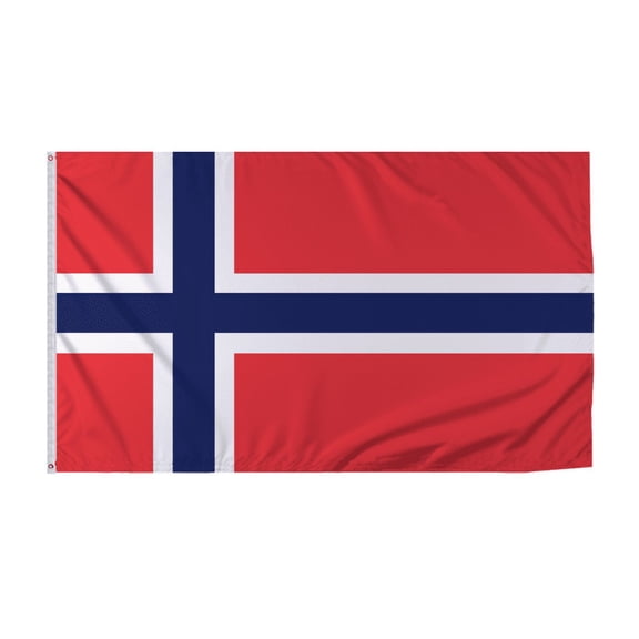 Promopatriot Bouvent Island Country Flag 8x12 ft - 200D Nylon - Rope Thimble & 1 Brass Grommet - Fade Proof Outdoor Long Lasting All Weather Flag
