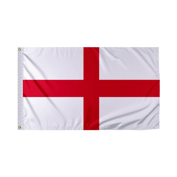 Promopatriot England Country Flag 3x5 Ft Outdoor Nylon Double Stitched Edges Canvas Header Brass Grommets 3'x5' England