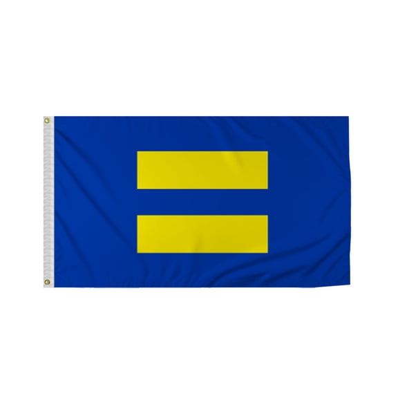 Promopatriot Equality Pride Flag 2x3 Ft Printed 200D Nylon Brass Grommets Fade Proof Sharp Colors