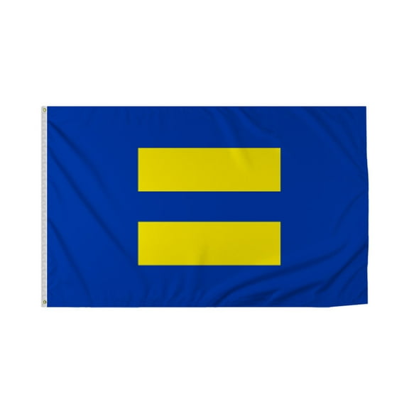 Promopatriot Equality Pride Flag 4x6 Ft Printed 200D Nylon Brass Grommets Stitched Edges Fade Proof Sharp Vivid Colors