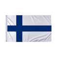 thumbnail image 1 of Promopatriot Finland Country Flag 4x6 Ft Outdoor Nylon Double Stitched Edges Canvas Header Brass Grommets Fade Resistant & Vivid Colors, 1 of 1