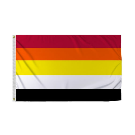 Promopatriot Lithsexual Pride Flag 5x8 Ft Printed 200D Nylon Brass Grommets Stitched Edges Fade Proof Sharp Colors Indoor/Outdoor Pride flag