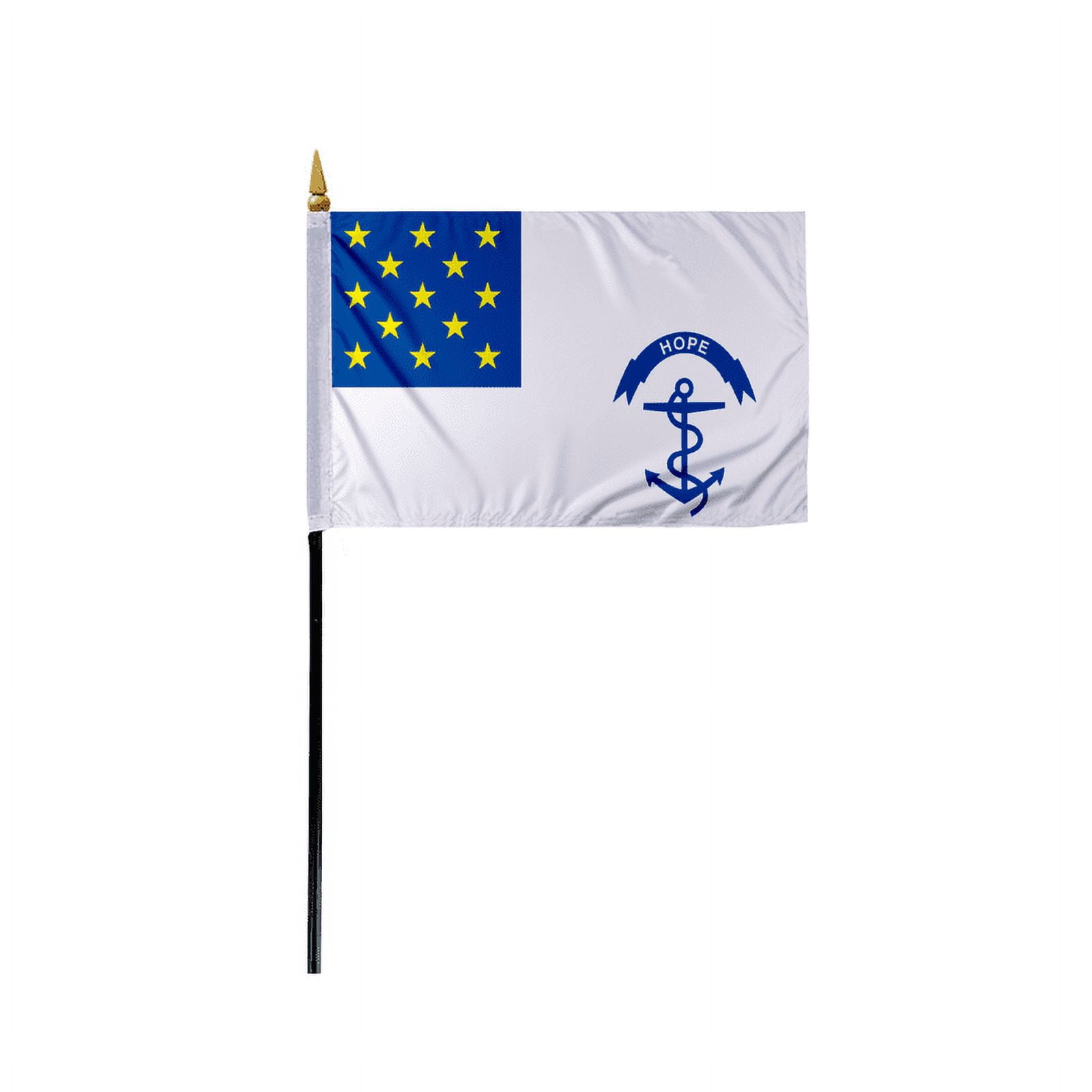 Promopatriot Mini 1st Rhode Island Regiment Historical Stick Flags ...