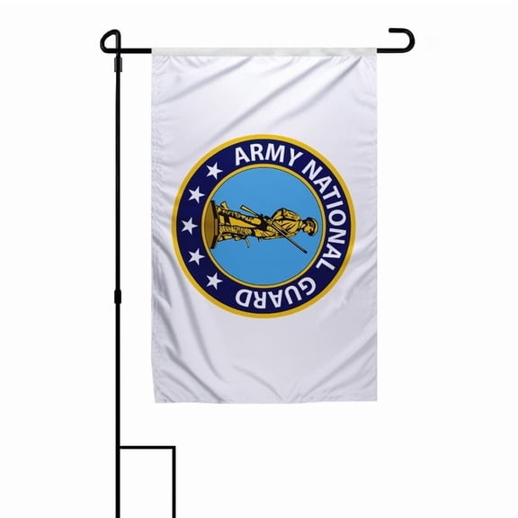 Promopatriot U.S. National Guard 18x12 inch Garden Flag Durable Polyester with Stitched Edges