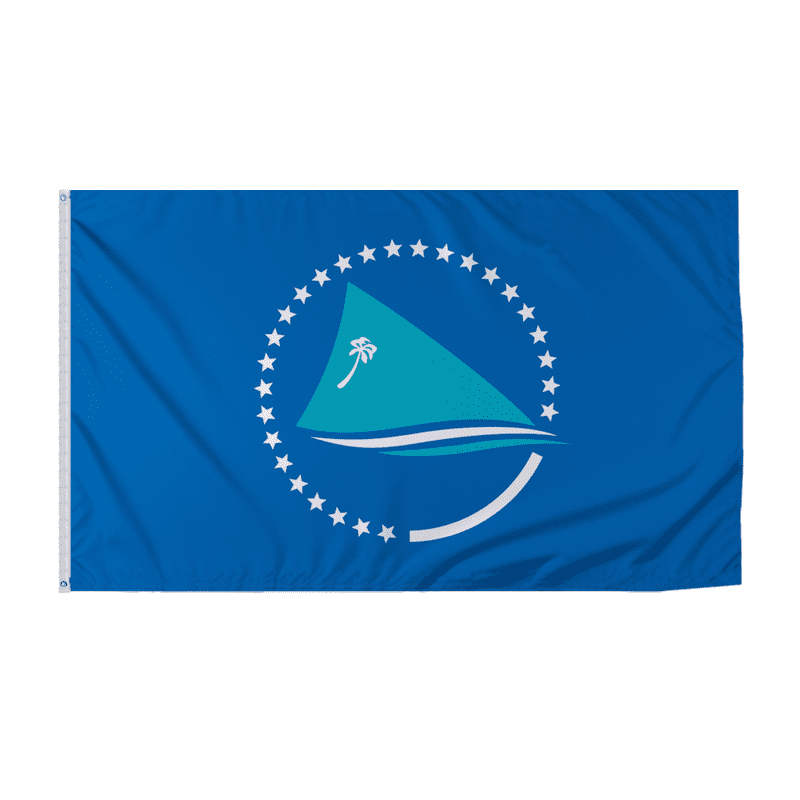 Promopatriot Pacific Community Country Flag 8x12 ft - 200D Nylon - Rope ...