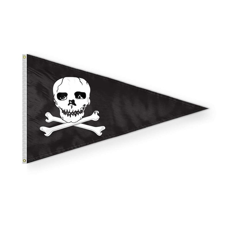 Small Jolly Roger 12x18 Flag Ship Garden Boat Pirate Man Cave - View #3