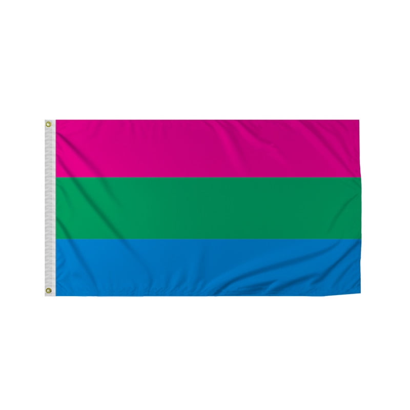 Promopatriot Polysexual Pride Flag 3x5 Ft Polyester Plated Grommets 3 x ...
