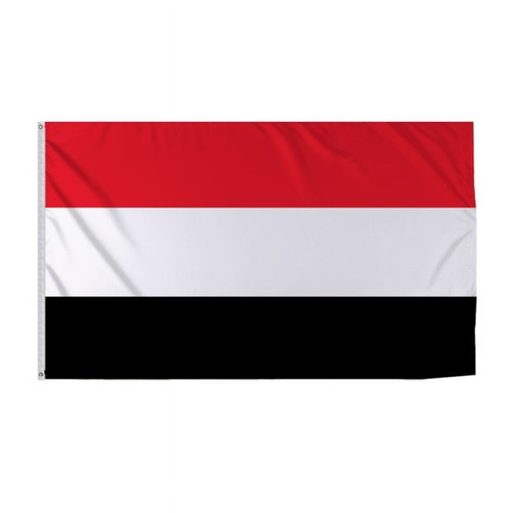 Promopatriot Yemen Country Flag 6x10 Ft Outdoor Nylon Double Stitched Edges Canvas Header Brass Grommets Fade Resistant & Vivid Colors