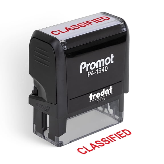 Promot Classified - Self Inking Rubber Stamp - Ink Stamps