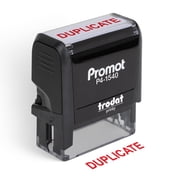 Promot Duplicate - Self Inking Rubber Stamp - Ink Stamps