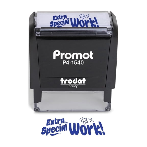 Promot Extra Special Work - Self-Inking Teacher Stamp