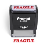 Promot Fragile - Self Inking Rubber Stamp - Ink Stamps