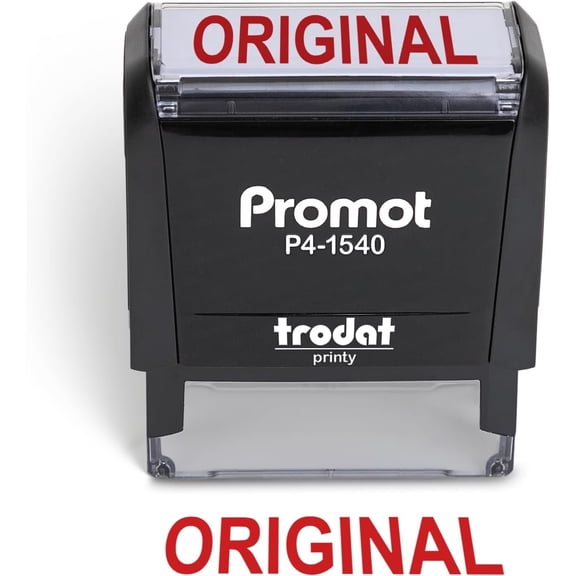 Promot Original Stamp - Self Inking Rubber Stamp