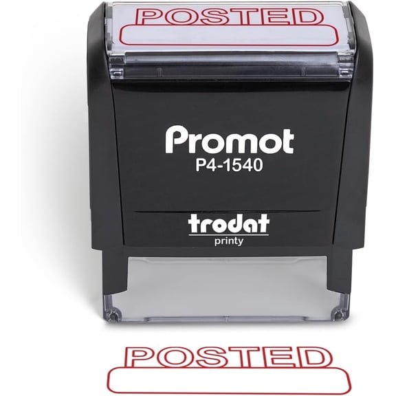 Promot Posted Stamp - Self Inking Rubber Stamp