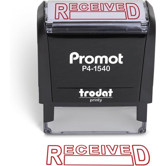 Promot Received Stamp - Self Inking Rubber Stamp