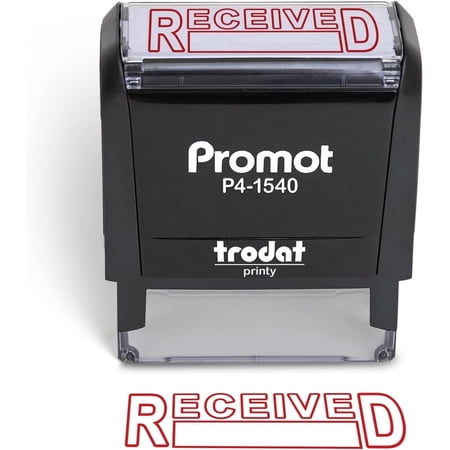 Promot Received Stamp - Self Inking Rubber Stamp