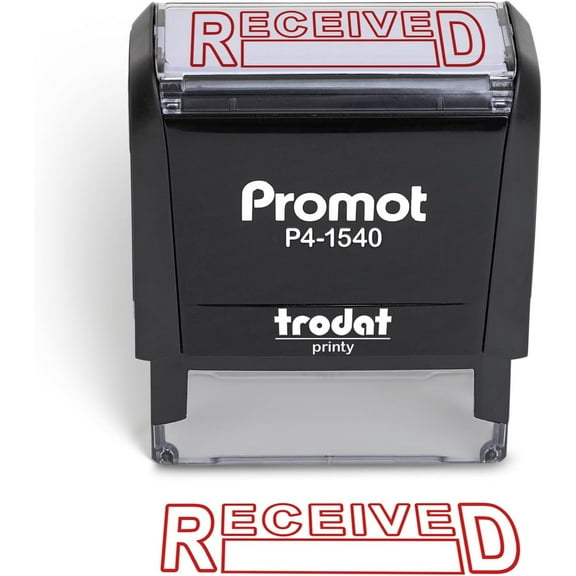 Promot Received Stamp - Self Inking Rubber Stamp