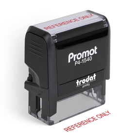 Promot Reference Only - Self Inking Rubber Stamp - Ink Stamps