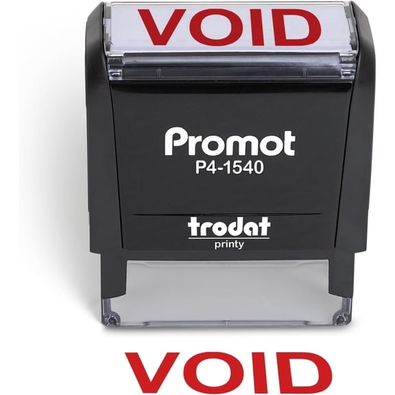 Promot Void Stamp - Self Inking Rubber Stamp