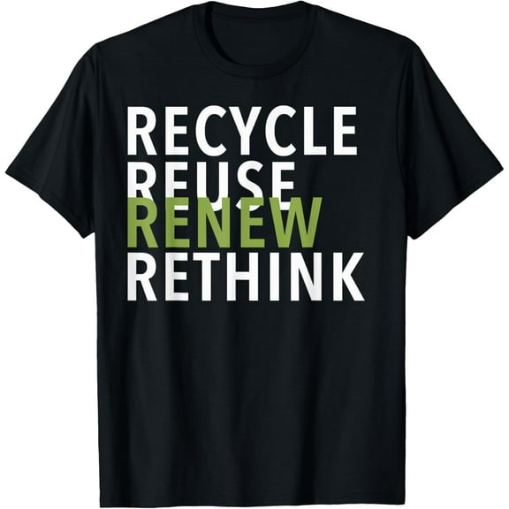 Promote Environmental Awareness with This Earth Day Design T-Shirt100% cotton